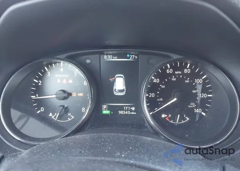 2017 Nissan Rogue Sv z USA, uszkodzony, nr VIN JN8AT2MV2HW254528